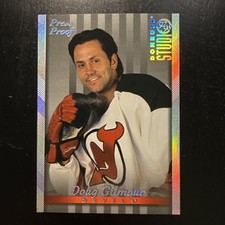 1997-98 Donruss Studio - NM Doug Gilmour #93 Silver Press Proof /1000 - HOF