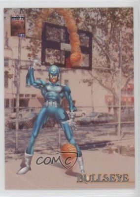 1997 Fleer Marvel Premium QFX Bullseye #4 0sb5