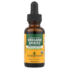 Herb Pharm Oregano Spirits 1 fl oz 29 6 ml  1 fl oz 30 ml Gluten-Free, Organic