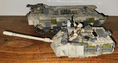 Mega Bloks Construx Call Of Duty Heavy Armor Outpost 06822 Tank Vehicle
