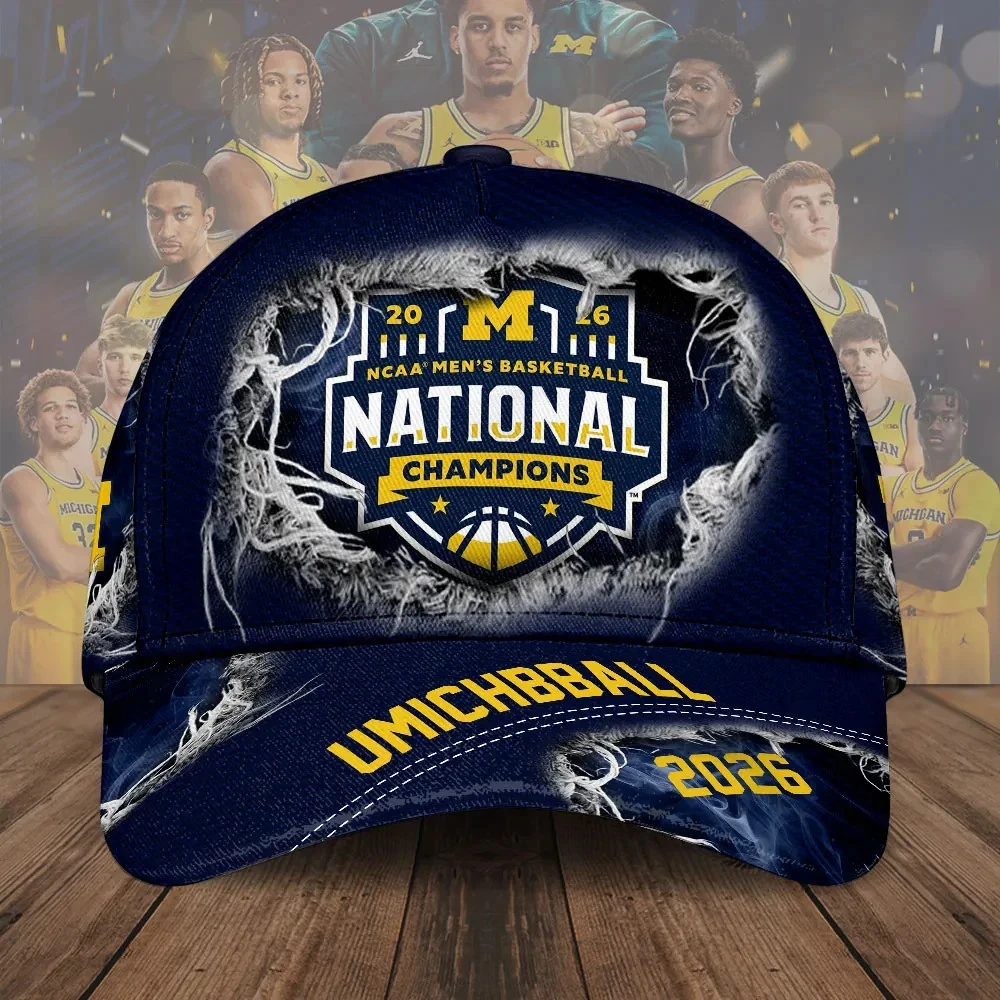 Wolverines 2026 NCAA Men’s Basketball National Champs Classic Cap