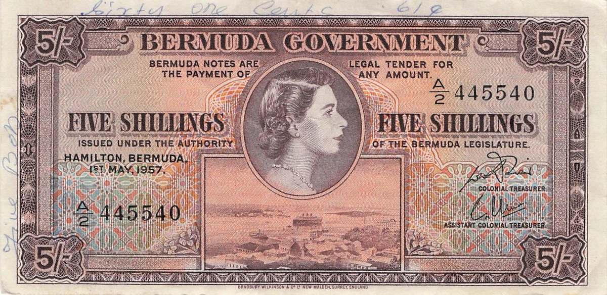 1957 Bermudian Paper Money for sale | eBay