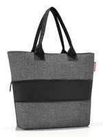 Reisenthel Shopper E1 Shopper Schultertasche Tasche Twist Silver Grau Neu