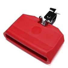 Musical Percussion Block Red Plastic Latin Drum Instrument