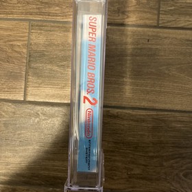 WATA 9.0 Super Mario Bros. 2 NES CIB [Matching Comp]! Japan, Oval SOQ R, Mexico