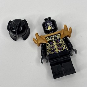 Lego Ninjago Overlord Minifigure 70728 Golden Master Rare READ