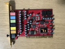 Maya 7.1 PCI Internal Surround Sound Soundcard With Spdif