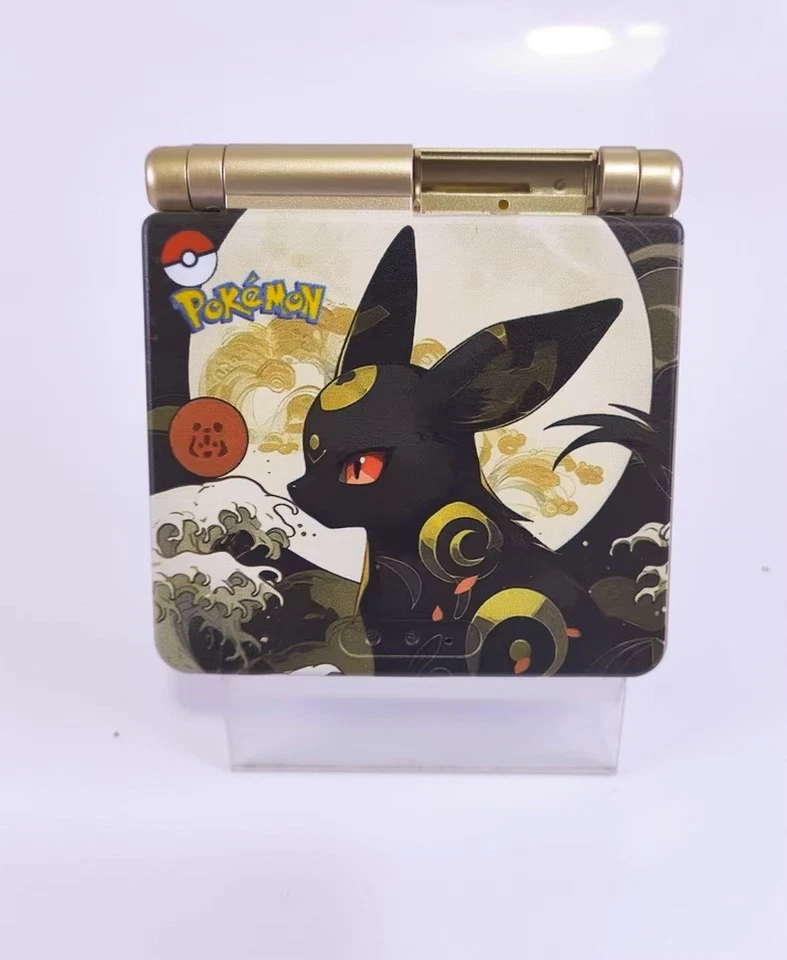Nintend Gameboy-Advance SP POKEMONS Golden Umbreon Replacement shell - Image 3 of 4