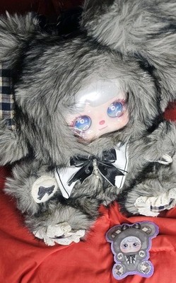 Mocici Puppet Adventure Doll Series 600% Plush Special Surprise Gray Bear