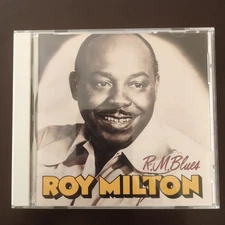 Domestic CD Roy Milton & The Solid Senders/ R.M. Blues (PCD-1919) with band ROY