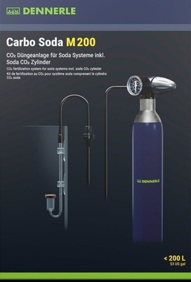 Dennerle Carbo Soda M200  Aquarium CO2 Düngeanlage bis 200 Liter 