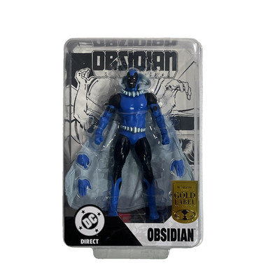 Mcfarlane DC Multiverse Page Punchers Gold Label  Infinity Inc #16 OBSIDIAN
