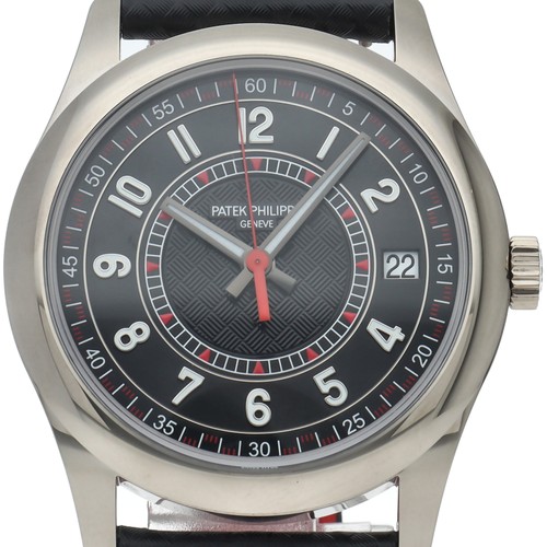 Patek Philippe Calatrava 6007G-010 White Gold 40mm Black Dial Automatic #LPW920