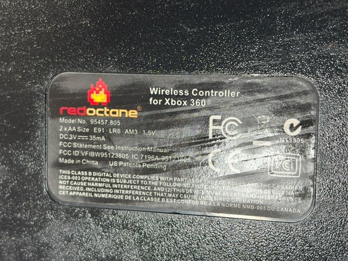 Guitar Hero Wireless Guitar Xbox 360 Sunburst Red Octane NO POWER/NOT WORKING** - Picture 11 of 11