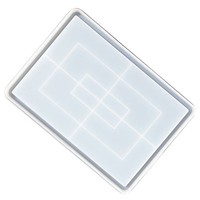 Silikon FöRmchen Kristall-Epoxidform Formen Zum Basteln Bastelformen