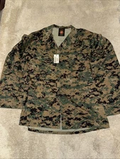 Propper Woodland MARPAT Men’s Large Long Sleeve Camo USMC Shirt