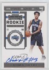 2019-20 Panini Contenders Rookie Ticket Chuma Okeke #144 Auto 5yi