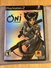 New ListingOni (Sony PlayStation 2, 2001), UPC Punch, Factory Sealed