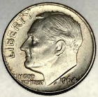 1964-D Roosevelt Dime - Circulated Condition - 90% Silver - US Coin - 3142