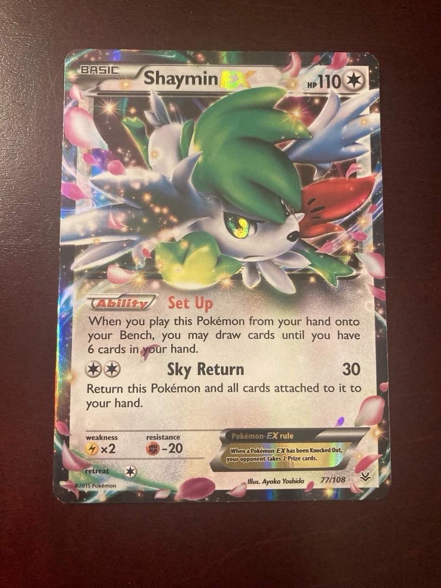 Shaymin Pokémon TCG Colorless Individual Collectible Card Game