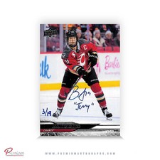 Brianne Jenner Ottawa Charge Autod 2024-25 UD PWHL Card #1 /19 w/ 