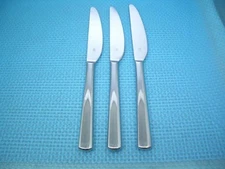 WMF Cromargan MANAOS / BISTRO Set of 3 Dinner Knives 9" Stainless Flatware