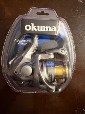 1- Okuma Avenger 2500 Spinning Reel, 5.0:1, 6 + 1, 25.8'', 7.9 oz., 15.4 lb.