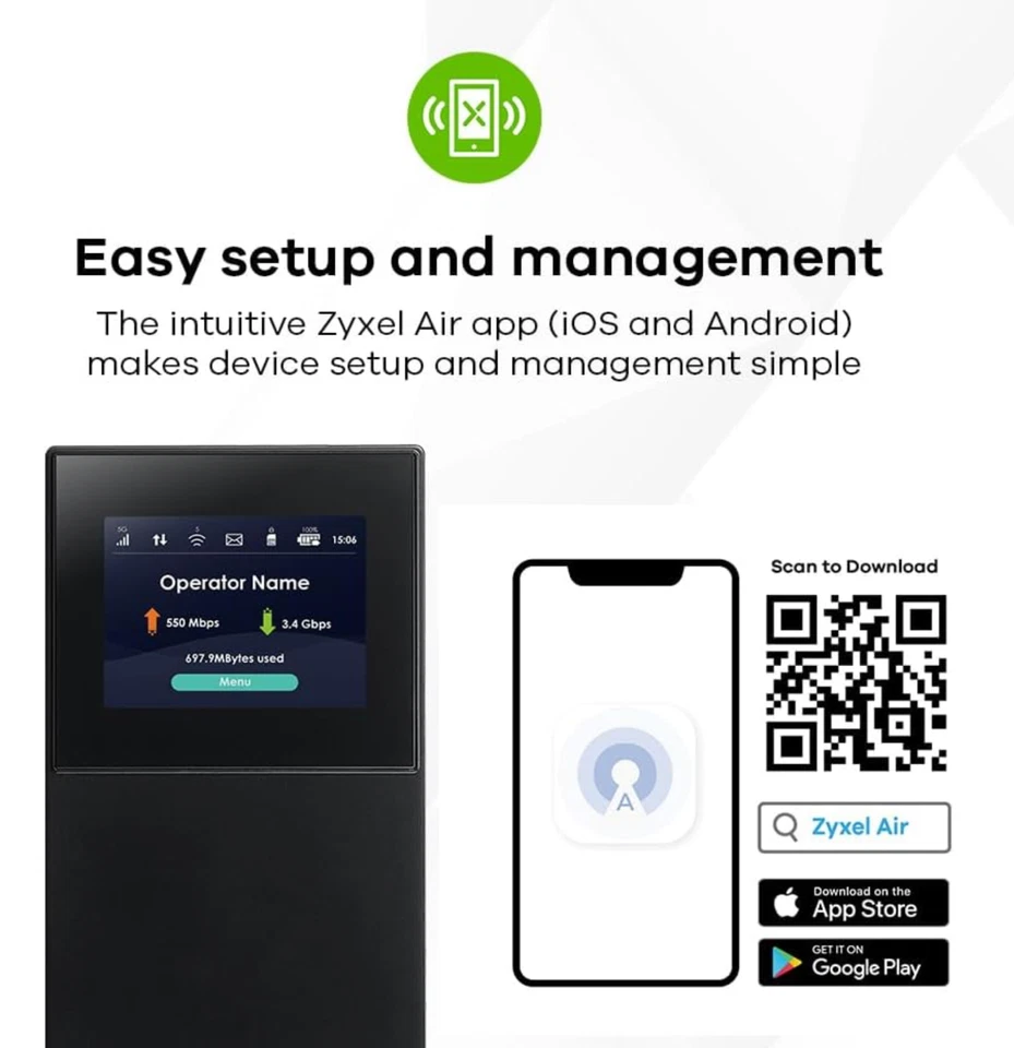Zyxel 5G Portable Router MoFi mit WiFi 6 - Bild 3 von 4
