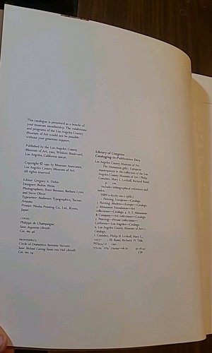 The Ahmanson Gifts: European Masterpieces Collection LA Museum Art 1991 Catalog - Picture 4 of 11