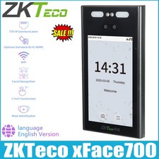 ZKTeco xFace700 Facial Recognition Time Attendance Door Access ID/IC/WiFi/ADMS