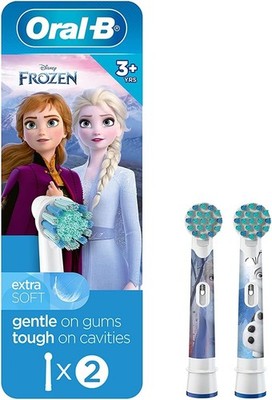 Kids Extra Soft Replacement Brush Heads Featuring Disney's Frozen, 2 Count, Kids
