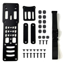Tactical Belt Drop Metal Modular Holster Adapter Plate Adjustable QLS Platform