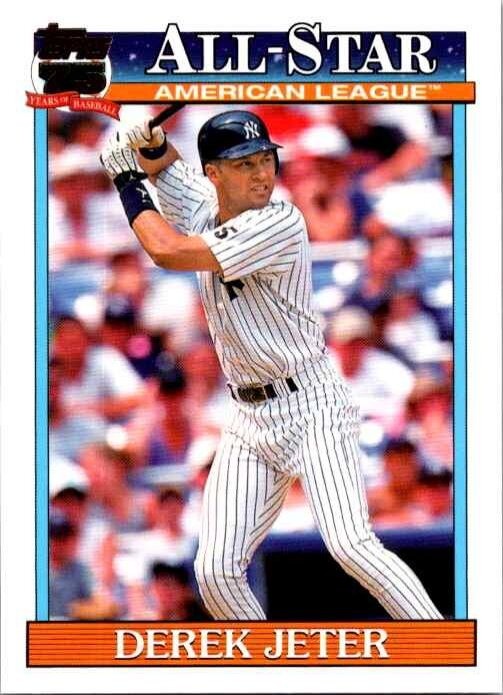 2026 Topps #91AS-32 Derek Jeter 1991 Topps Baseball 35th Anniversary All-Stars