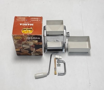 MARCATO Marga Mulino Steel Grain Mill Maker Machine Made In Italy Complete