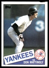 Don Mattingly 1985 Topps #665 Yankees MLB READ FREE SHIPPING AutographDen