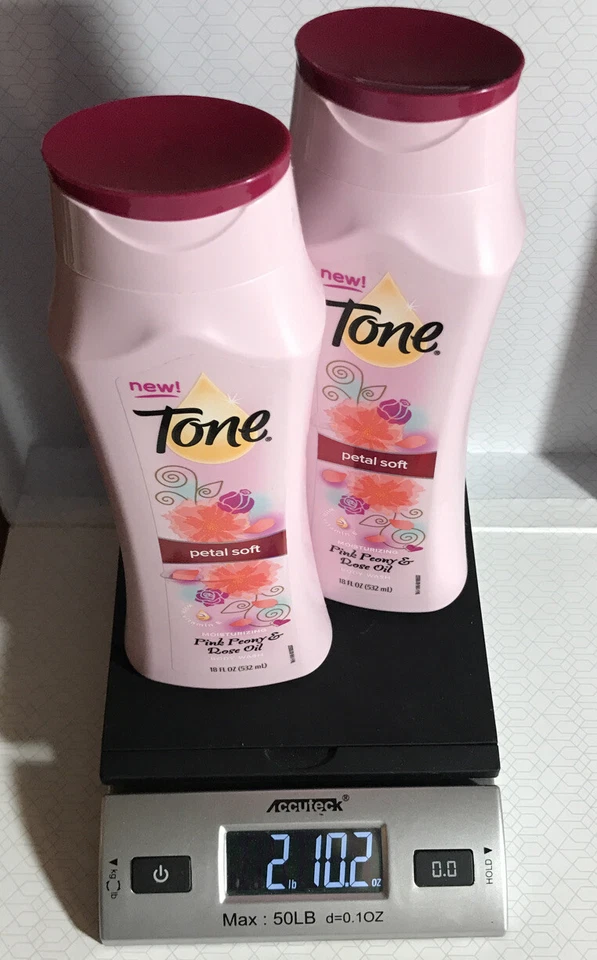 *2* Jabón corporal tono PETAL SOFT rosa peonía y aceite de rosa 18 oz cada uno MUY DIFÍCIL DE ENCONTRAR y raro Foto 3 de 3