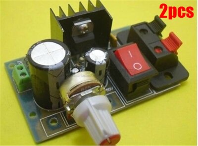 2Pcs Step Down LM317 Ac/Dc Dc 5V-35V To 1.25V-30V Power Supply Module New Ic tu