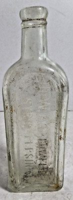 Dr.W.B.Cadwell's syrup pepsin Monticello, IL bottle antique EMPTY
