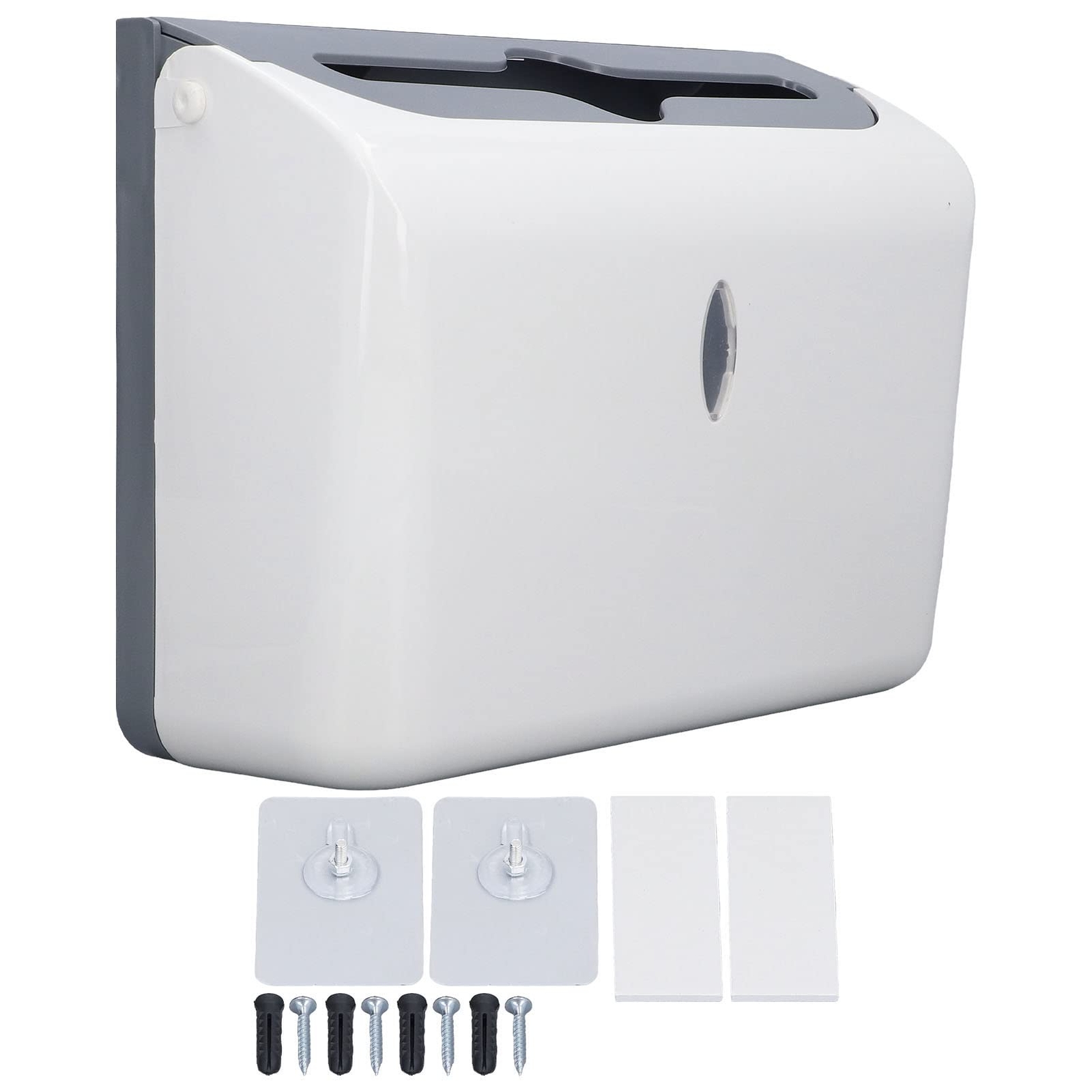 Paper Towel Dispensers, ABS Wall Mount Commercial Toilet Tissue Dispensers Pa...