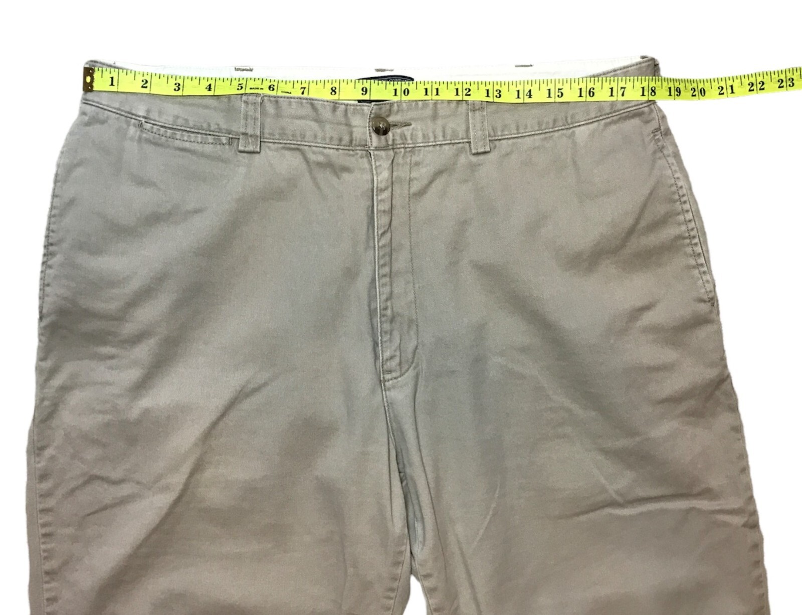 Ralph Lauren MFG Polo Jeans Company Mens Khaki Pants Tan Beige 38x30