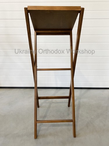 Portable Church Lectern Anologion Wooden Icon Stand - Picture 9 of 12