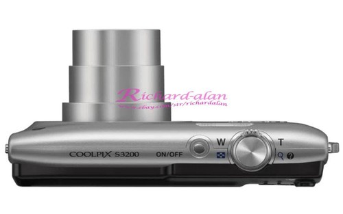 Nikon COOLPIX S3200 16.0MP 6x Optical Zoom CCD Digitalkamera - 100% funktionsfähig - Bild 8 von 11
