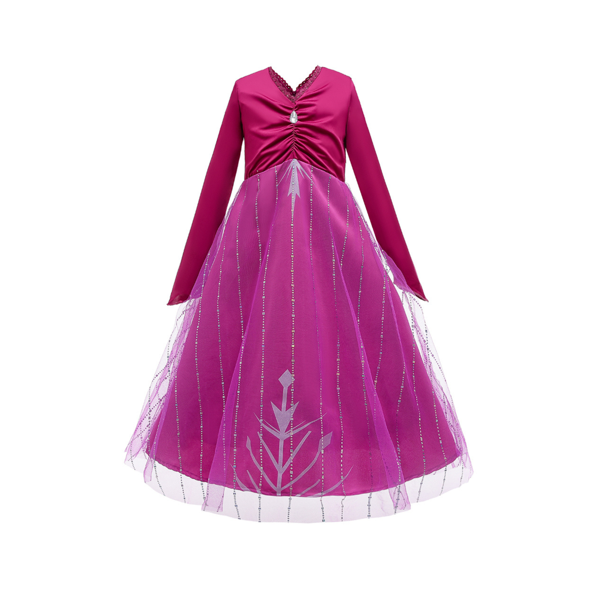 Disney-Inspired Frozen 2 Elsa Pink Birthday Dress with Accessories | eBay