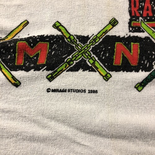 Vintage 1988 Teenage Mutant Ninja Turtles Beach Towel Jay Franco Cotton C7 - Picture 2 of 5