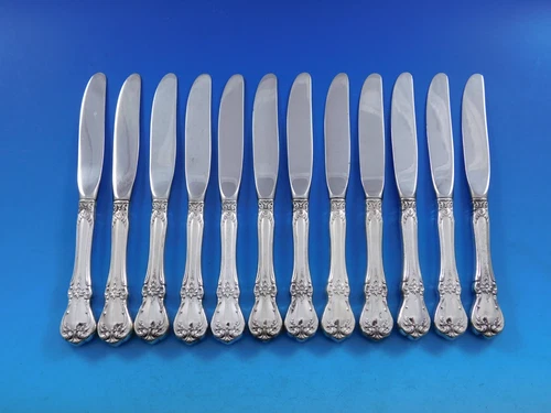 Old Master by Towle Sterling Silver Butter Spreader HH Modern 6 1/2" Set of 12