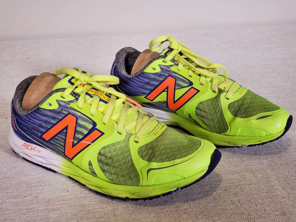 EUC New Balance RC Revlite Running Shoes Neon Yellow Women&#039;s Sz US 8 |