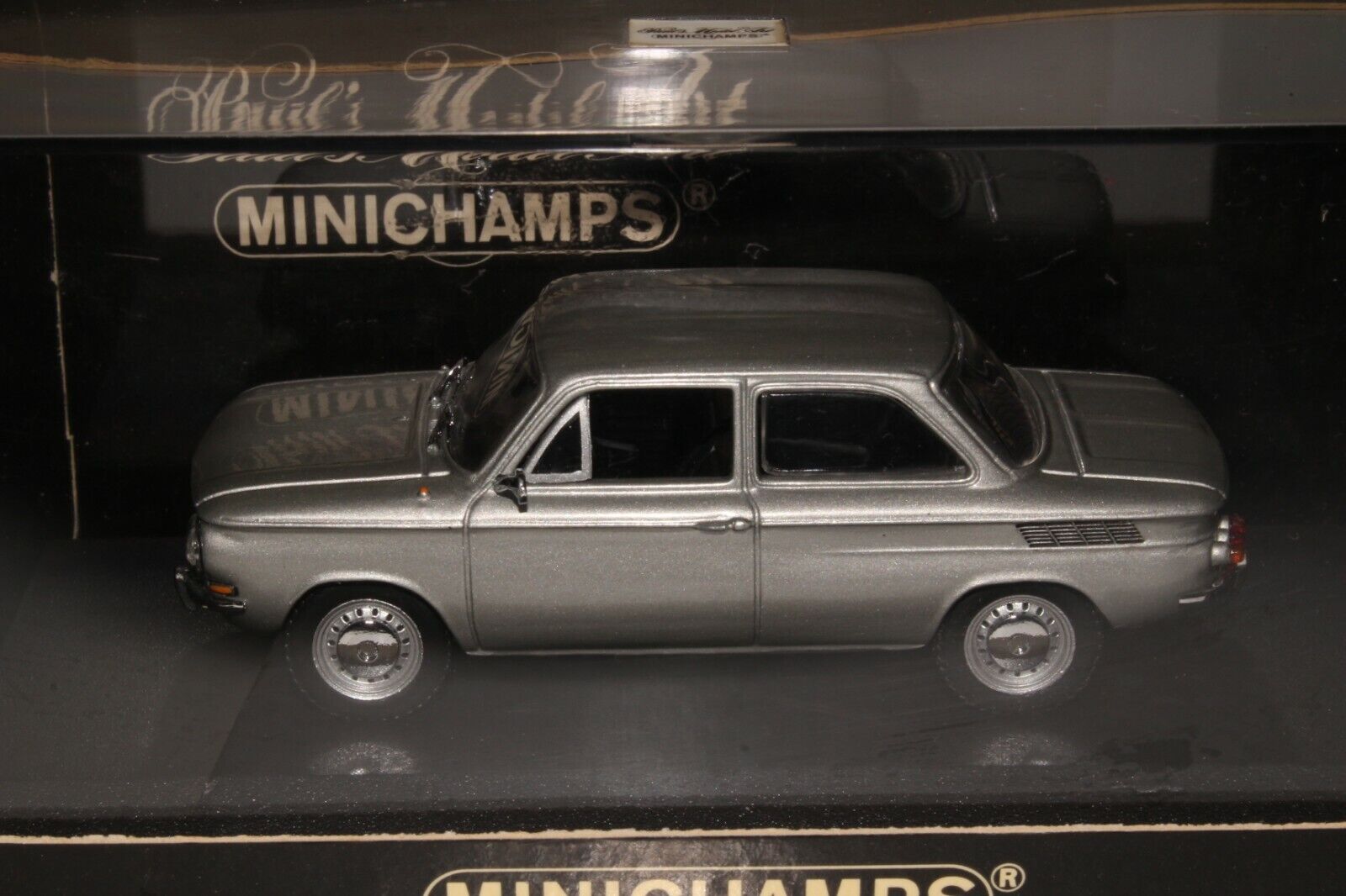 Onafhankelijk rijstwijn Viva Minichamps 1967-72 NSU TT Sedan Silver 1/43 Scale | eBay