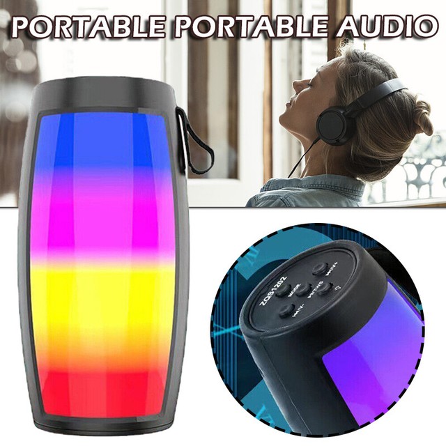 Wireless Speaker Portable Extra Bass With LED Light for Home Outdoor /b Wireless Speaker Portable Extra Bass With LED Light for Home Outdoor /b