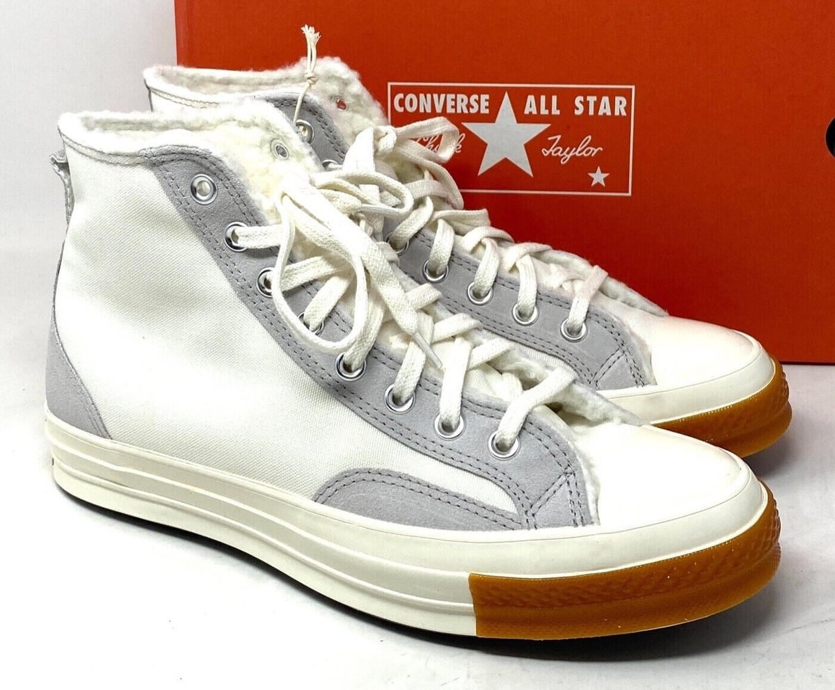 Chuck 70 Mens White Canvas Shoes Converse Chuck 70 Sneaker Hi