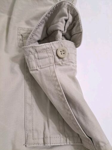 Arizona Cargo Shorts Mens 34 Khaki Safari Long Outdoor Hiking Fishing Vintage - Picture 2 of 10
